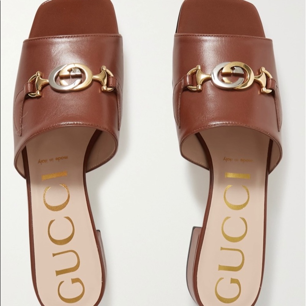 Gucci Zumi brown sandals